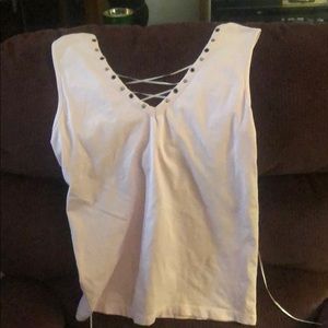 Size M Light Pink Sleeveless shirt